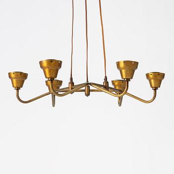 Edvard Hagman AB, a ceiling lamp model "682", Norrköping, 1950s.