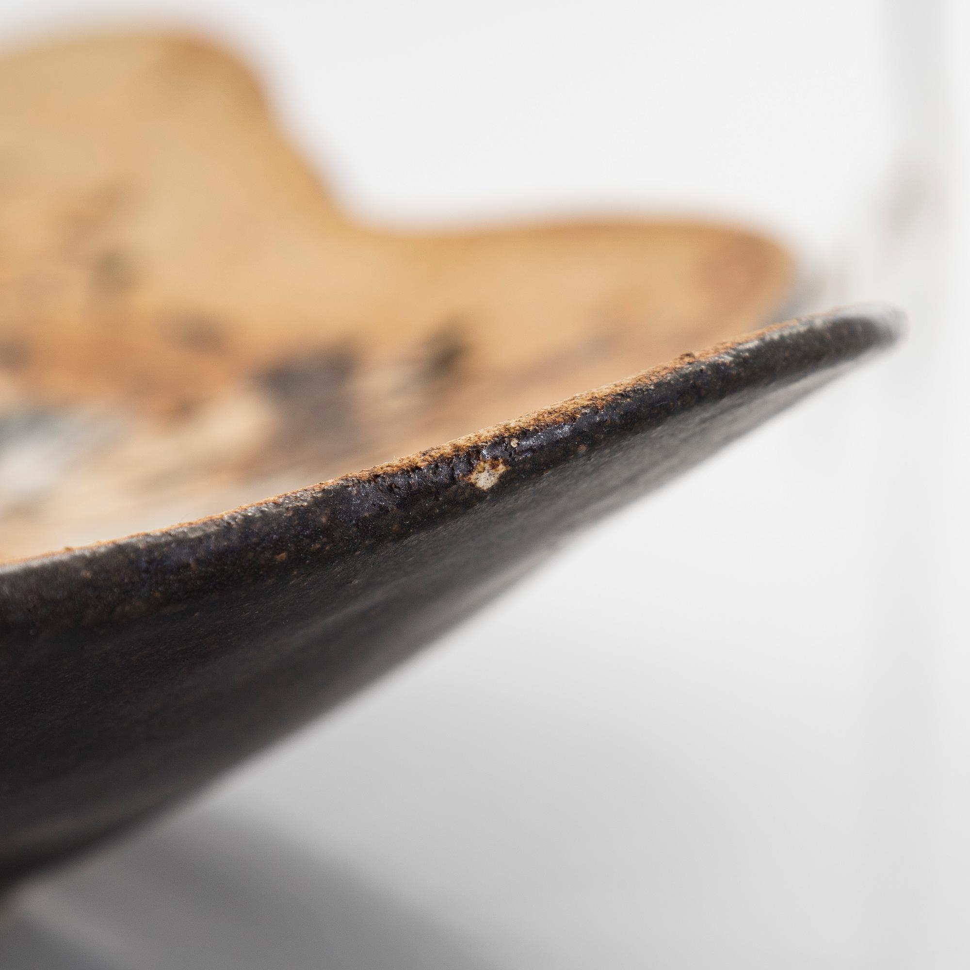 Francesca Mascitti-Lindh, dekorationsfat, stengods, signerad FML Arabia.