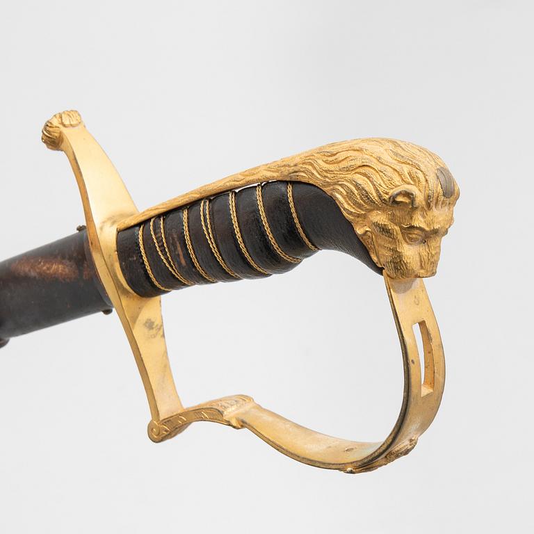 Sabel, för officer vid infanteriet, Sverige, m/1899.