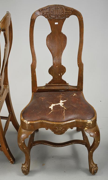 STOLAR, 4 st, rokoko, 1700-tal.