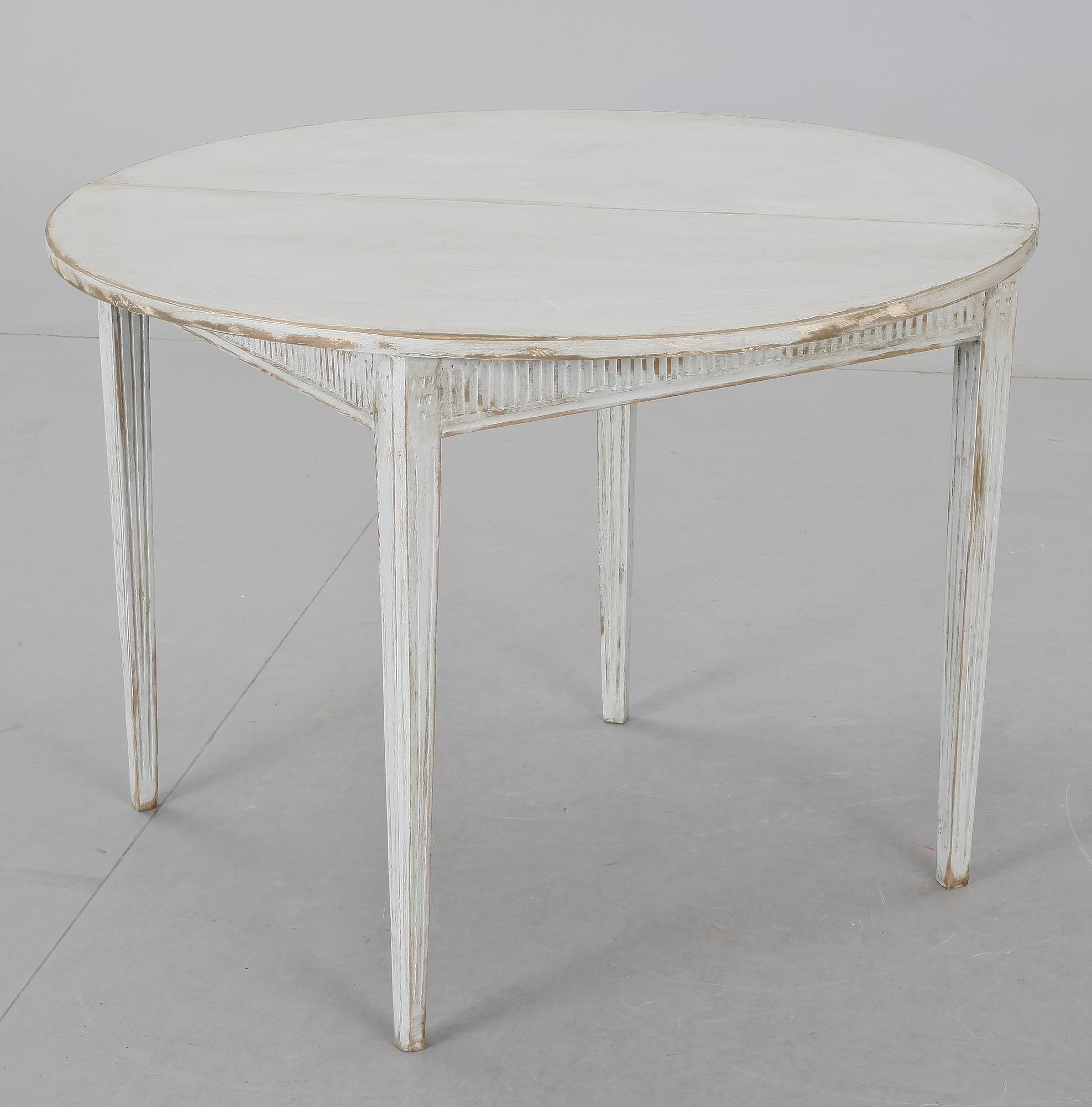 FÄLLBORD, gustavianskt provinsarbete, 1700/1800-tal.