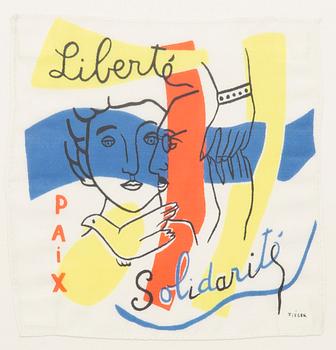 Fernand Léger, "Liberty Peace Solidarity".