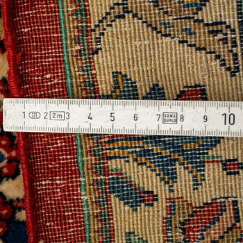 A CARPET Old, Tabriz probably 354 x 244 cm.