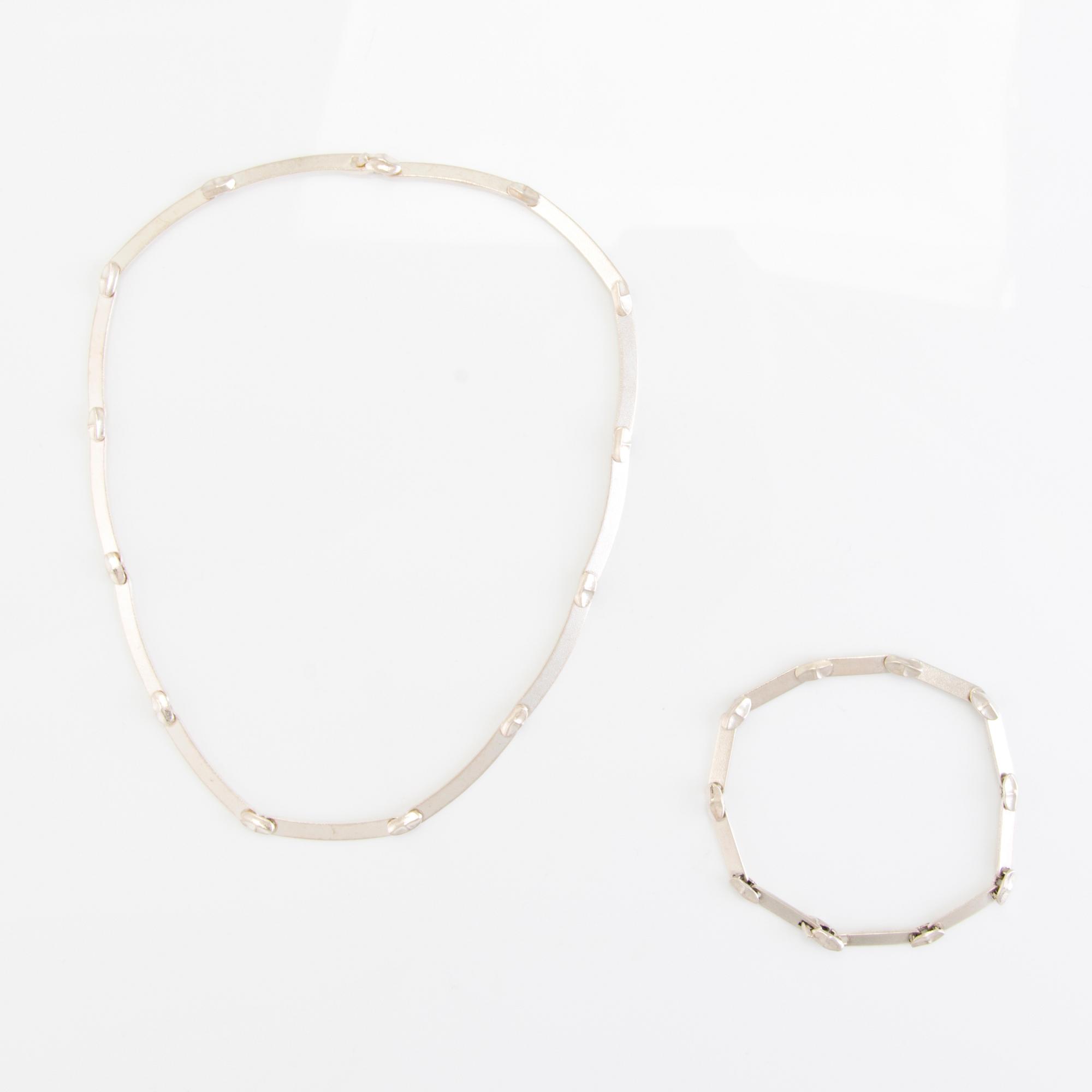 LAPPONIA, HALSBAND och ARMBAND, sterlingsilver, 1988-1995.
