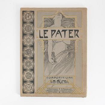 Mucha: Le Pater, med magnifika färglitografier i jugendstil.