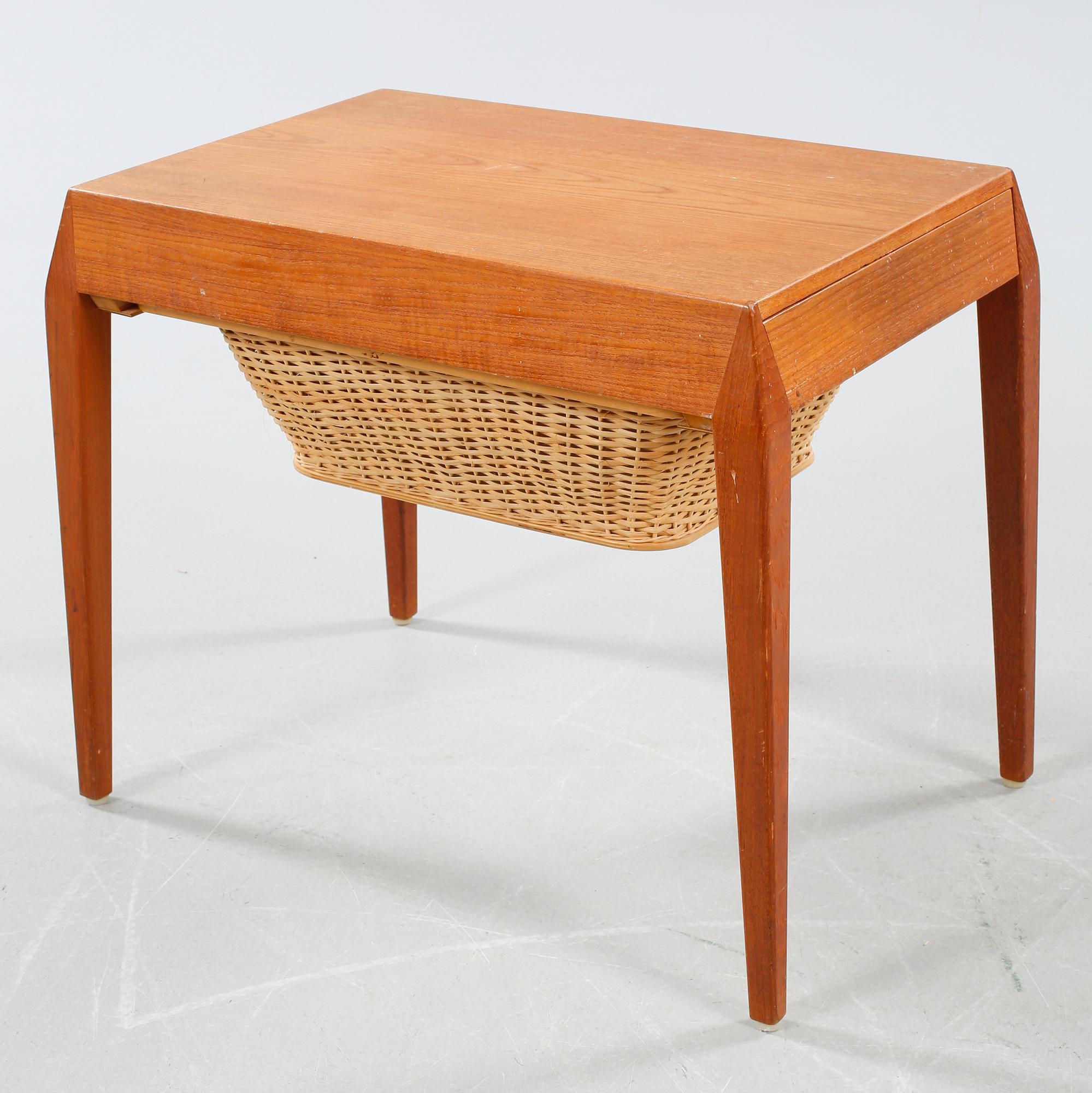 A swedish 1960s sewing table by Werner Fredriksen, Eric Gustafsson Möbelfabrik.
