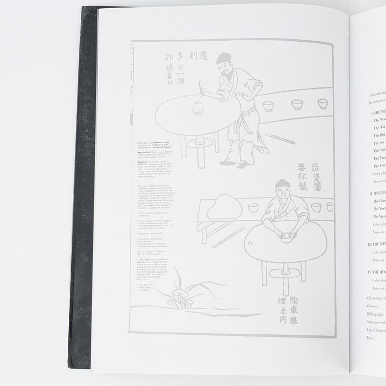 Six book about Chinese porcelain and art.