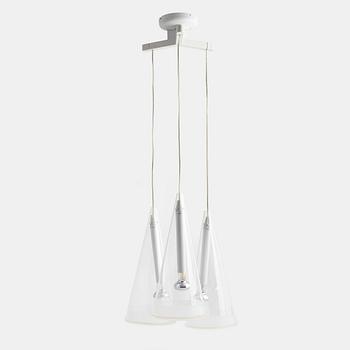 Achille Castiglioni, a 'Fucsia 3' ceiling lamp for Flos.