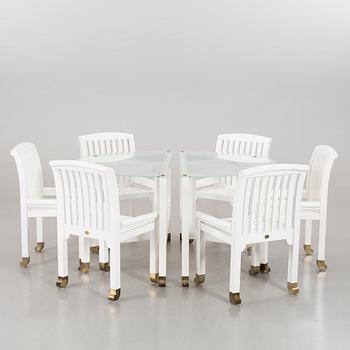 1+6 TABLE WITH CHAIRS, KERSTIN HÖRLIN-HOLMQUIST.