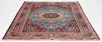 Rug, Meshed, Old, approx. 270 x 202 cm.
