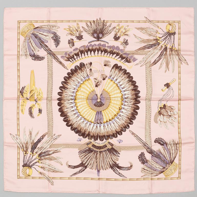 Hermès, scarf, "Brazil".