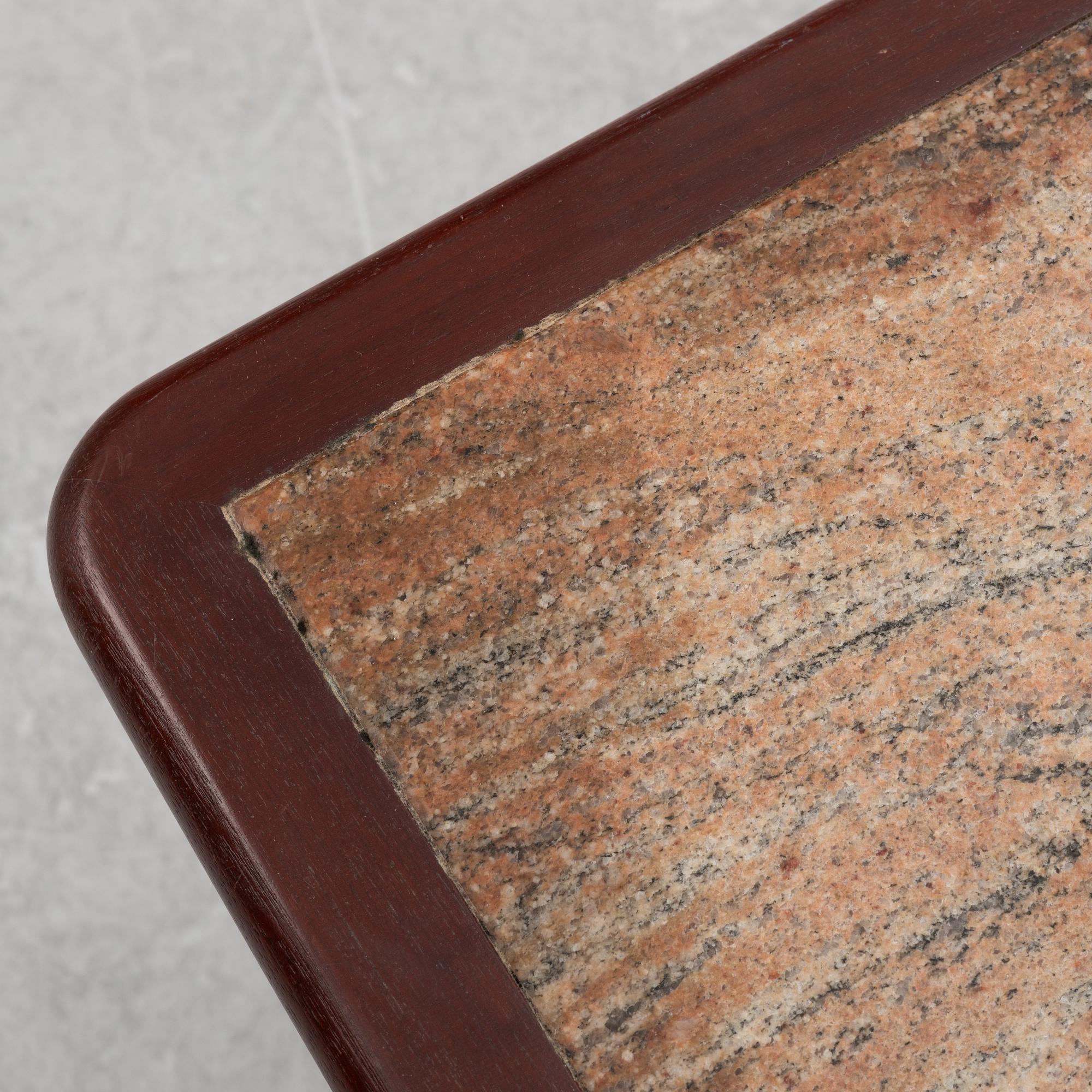 Sidobord, ett par, 1970-tal.