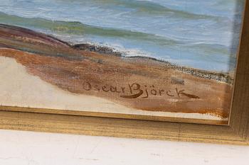 Oscar Björck, Strandbrygga i Skagen.