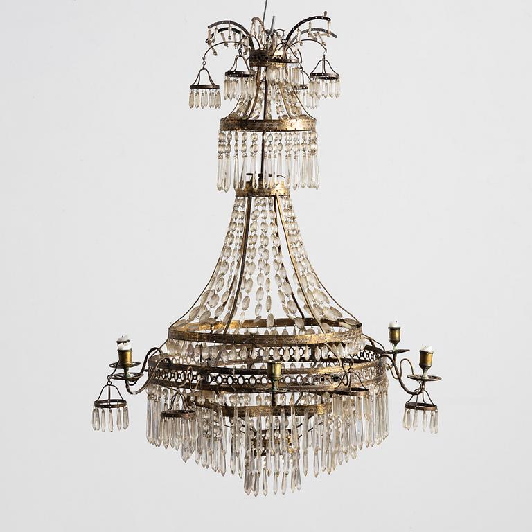 Chandelier, Germany, 19th century.