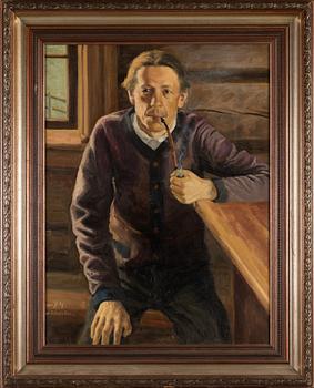 Wilho Sjöström, oil on canvas, signed and dated-94.