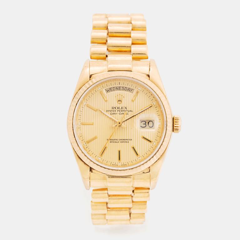 Rolex, Day-Date, "Tapestry Dial, ca 1988.