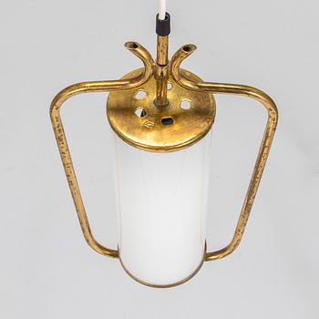 A mid-20th century pendant light for Valinte, Finland.