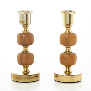 Table lamps, a pair, Stilarmatur Tranås, 1970s.