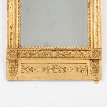 Mirror, late Gustavian, circa 1800.