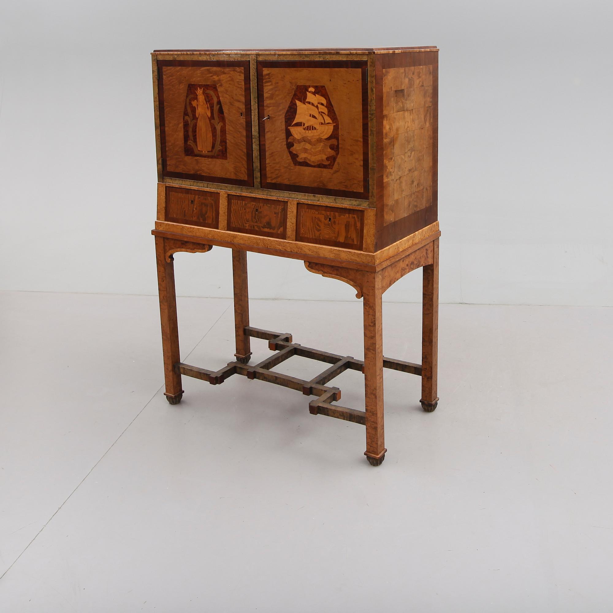 SKÅP, art déco, 1900-talets första hälft.