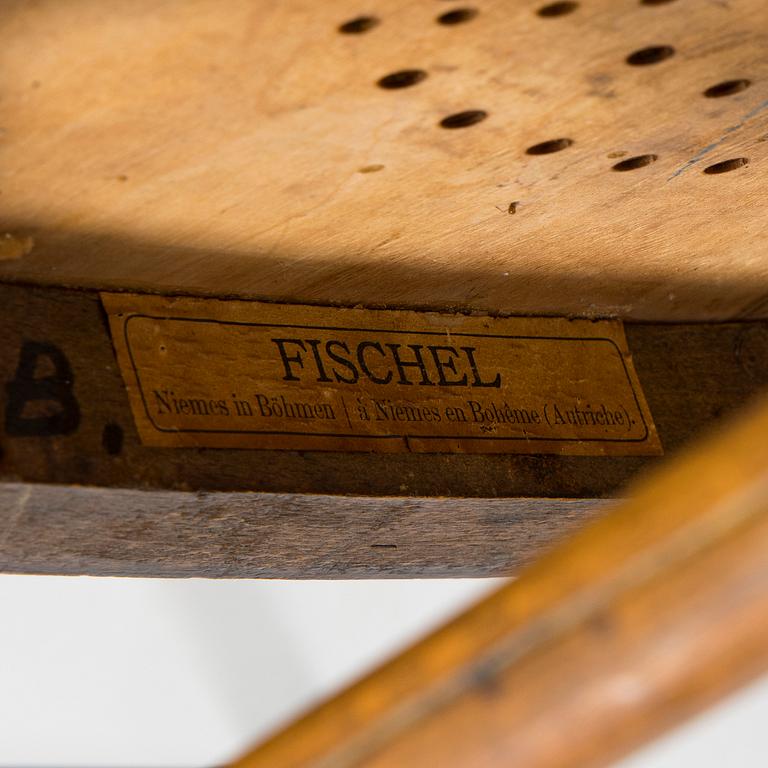 Early 20th century suite of furniture, 7 pieces, Fischer, Austria.