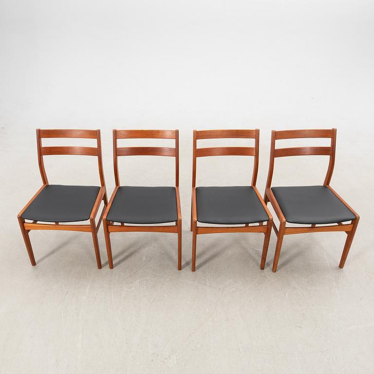 Chairs 4 pcs 1960s/70s.