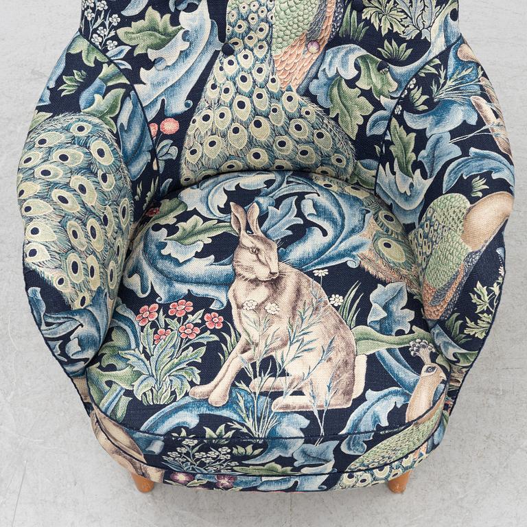 Carl Malmsten, armchair, "Samsas", second half of the 20th century.
