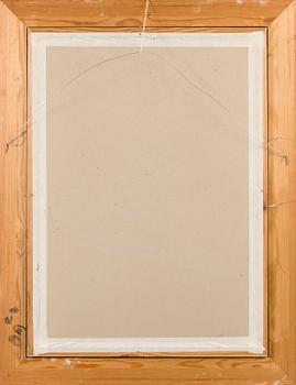 NIKOLAI LEHTO, mixed media on paper, signed and dated -63.