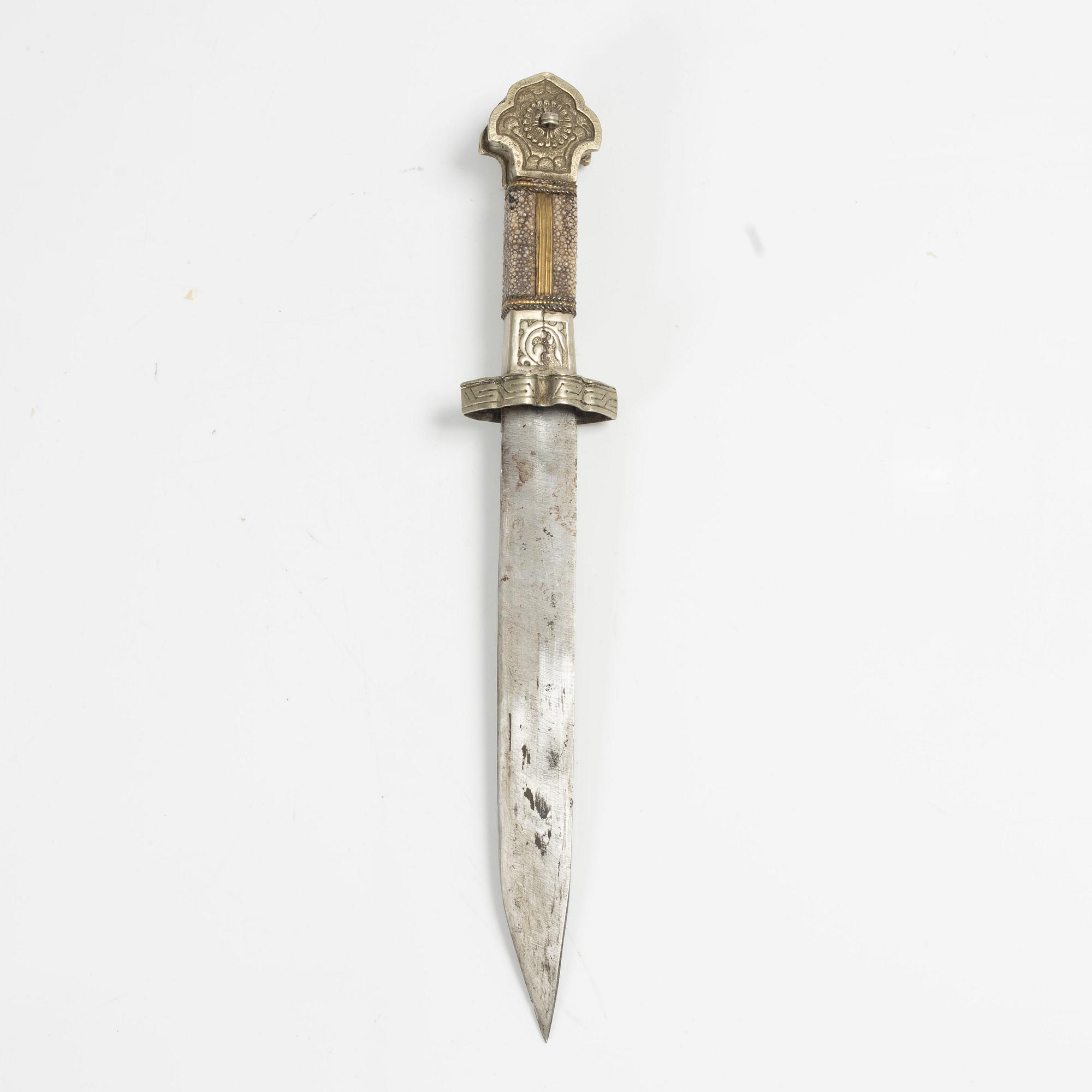 Kniv, Tibet, omkring år 1900.