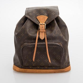 Louis Vuitton, Monogram Canvas Montsouris Backpack.