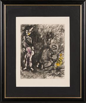 Marc Chagall, etsning, plåtsignerad.