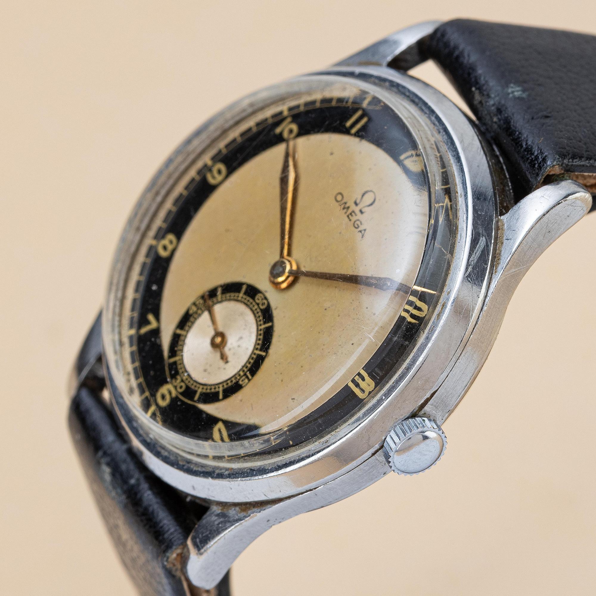 Omega, "Oversized", "Bullseye", ca 1935.