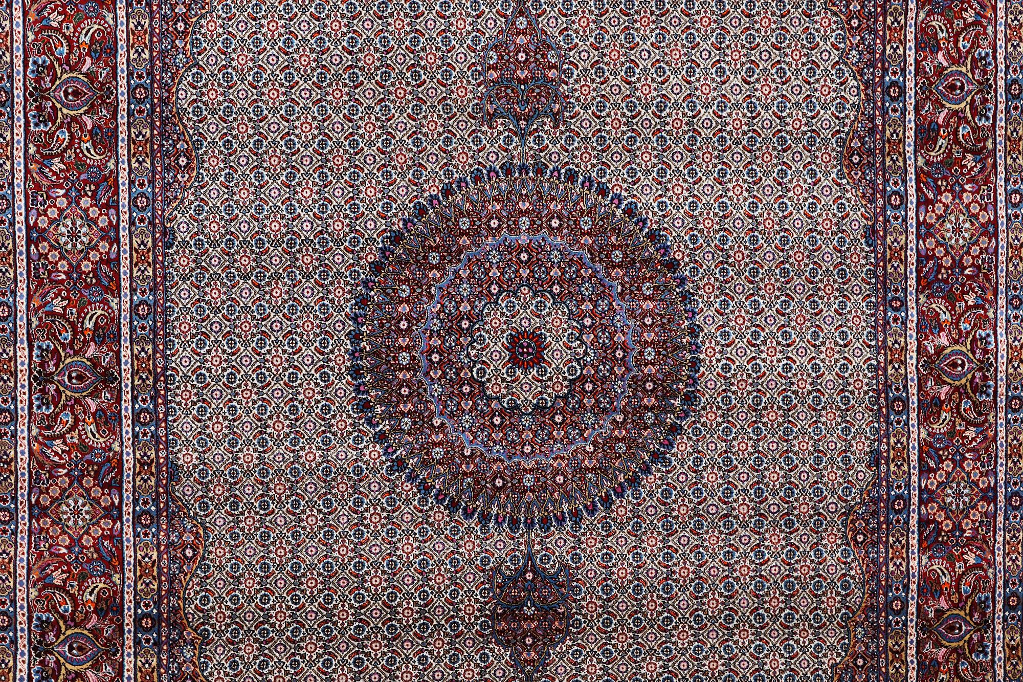 A carpet, Moud, ca 360 x 250 cm.