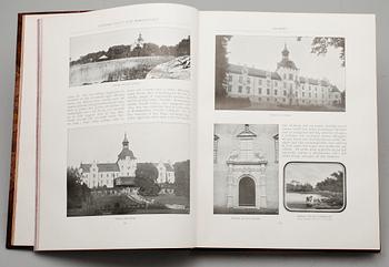 BÖCKER, 5 vol, Svenska Slott och Herresäten, Nordisk Familjeboks Tryckeri, Stockholm 1910.