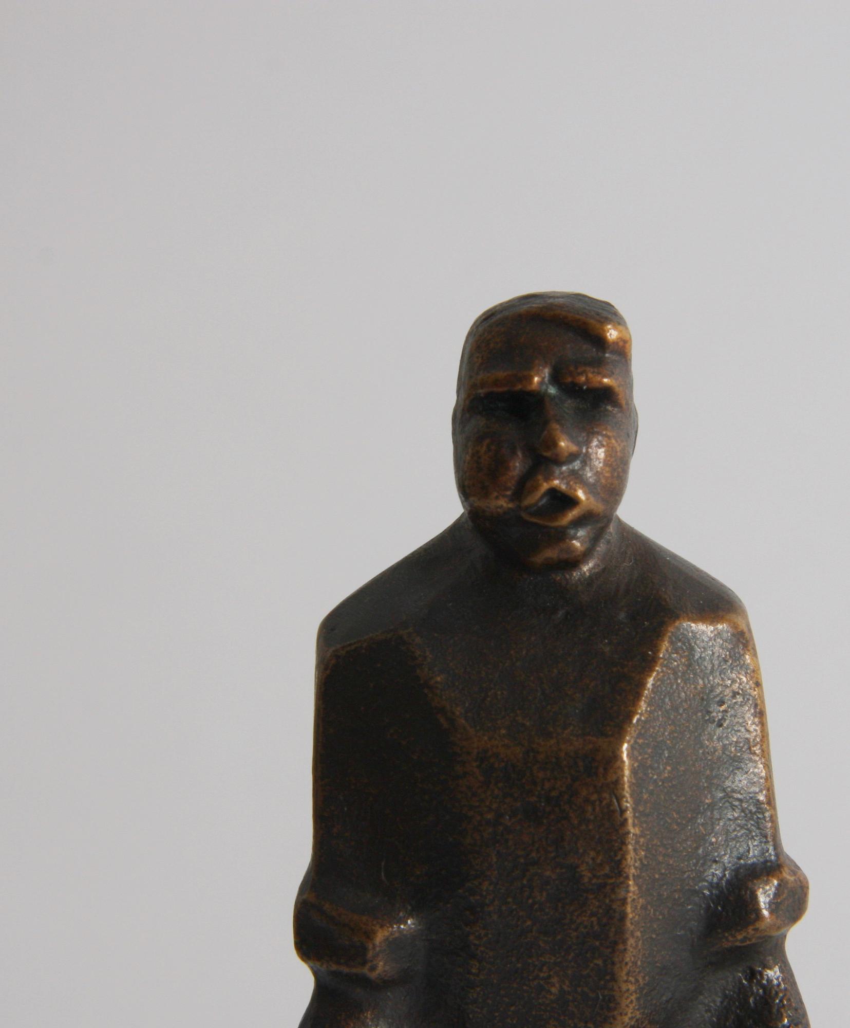 OKÄND KONSTNÄR. Skulptur, brons, osign.