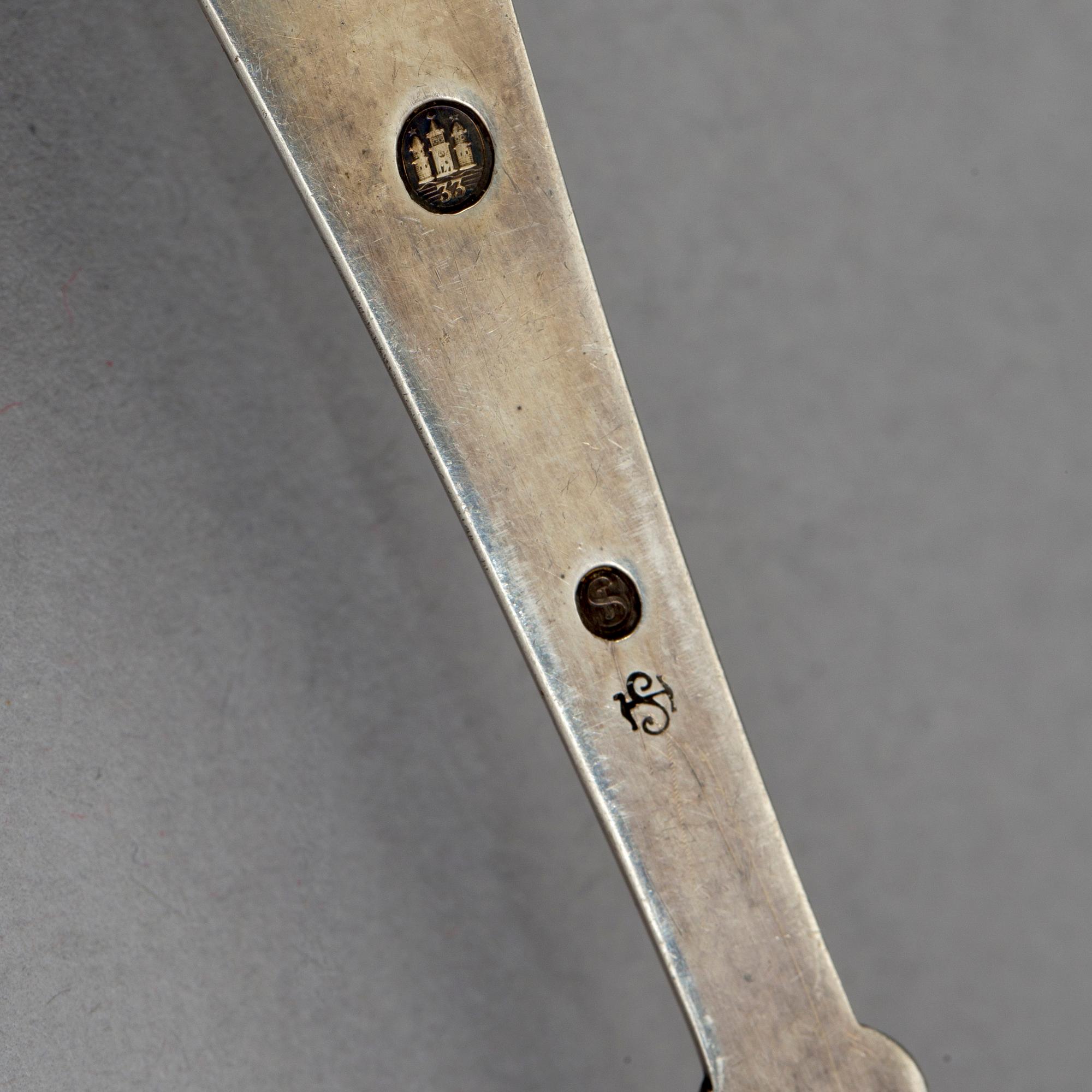 PARTI SILVER, 44 delar, bland annat MGAB, Lidköping, 1959-1967. Total vikt 1152 g.