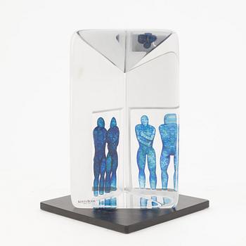 Bertil Vallien, glasskulptur, Kosta.