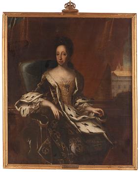 628. David von Krafft, "Riksänkedrottning Hedvig Eleonora" (1636-1715).