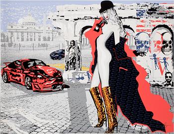 RICHARD RYAN, 4st, färgserigrafier, mapp, sign o numr 133/350.