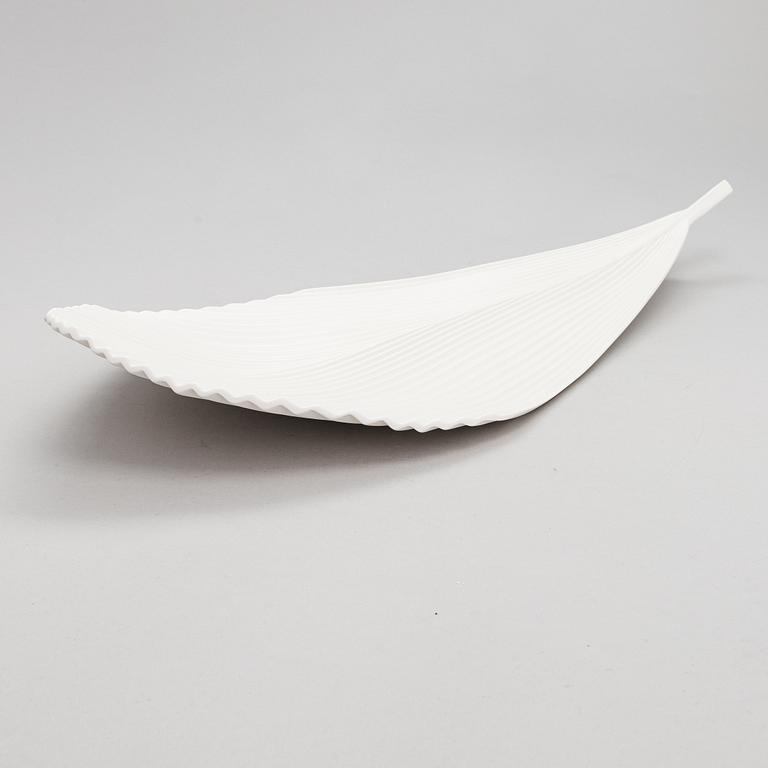 Inkeri Leivo, a ceramic ,"Gardena" dish Pro Arabia Art, Finland. Design 2002.