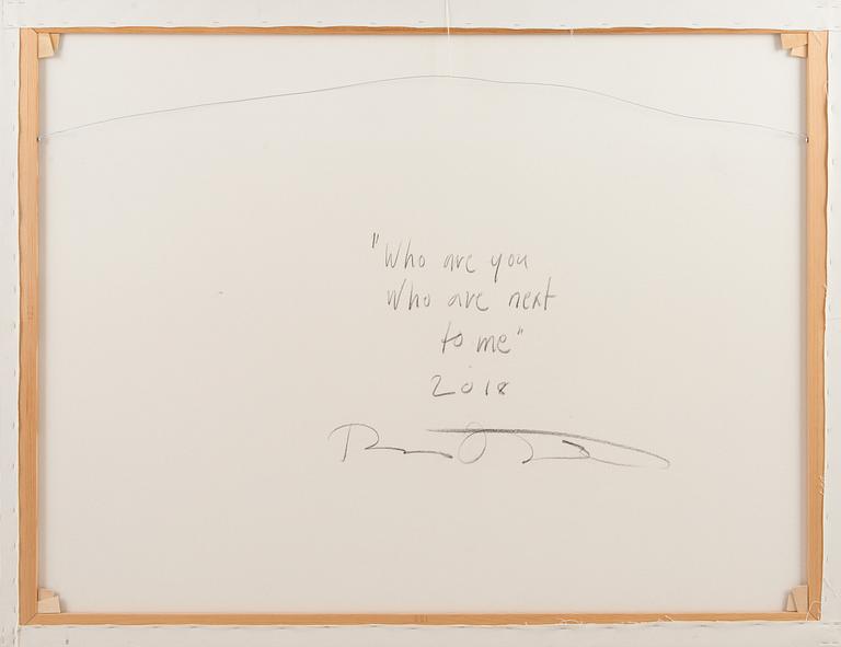 Panu Ruotsalo, "Who are you who is next to me".