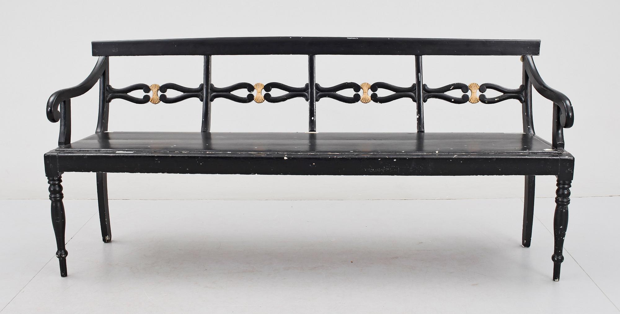 SOFFA, senempire, 1800-talets mitt.