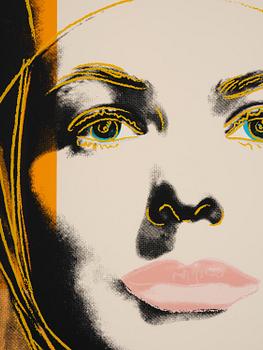 Andy Warhol, "The Nun", from: "Three portraits of Ingrid Bergman".