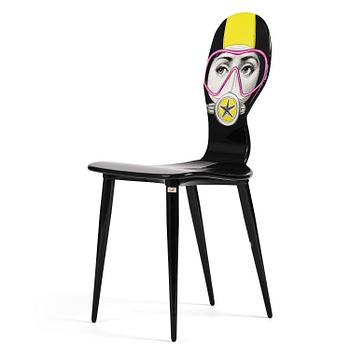 63. Piero Fornasetti, & Anne Lux, a "Silviasub" chair, Fornasetti, Milan, 2019.