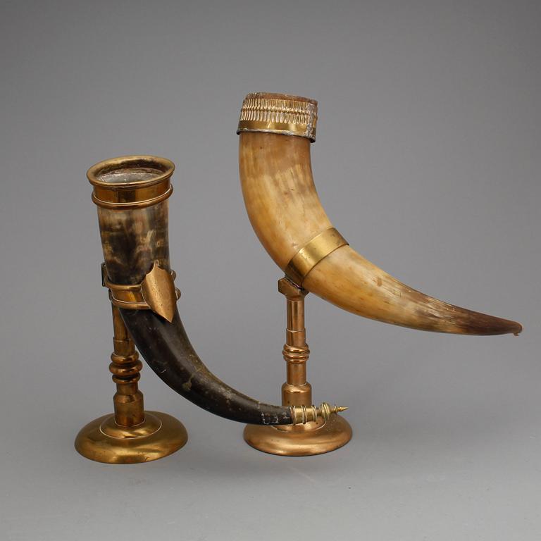 PRAKTHORN, 2 st, trol Ryssland, 1800-tal.