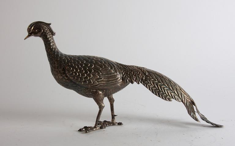 FIGURIN, silver, svenska importstämplar.