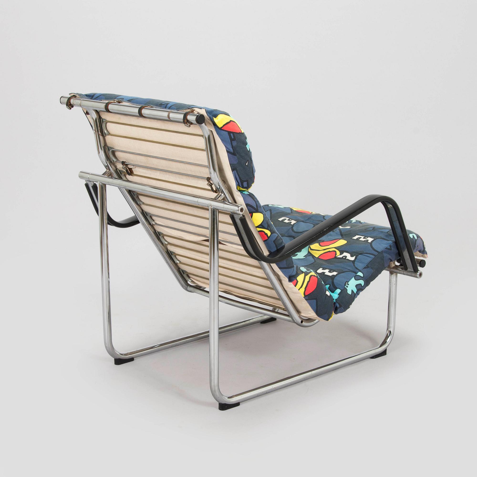 Yrjö Kukkapuro, nojatuoli, "Remmi", Avarte, 1990-luku.