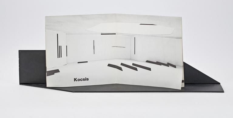 IMRE KOCSIS, Skulptur/installation, metall, 1970-tal.