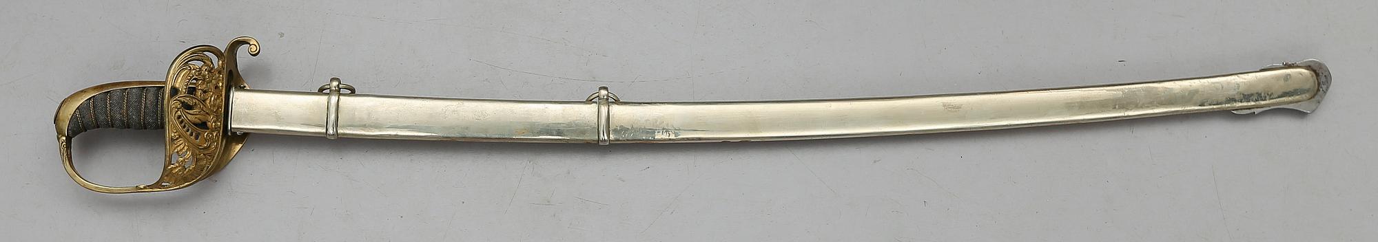 SABEL, m/1859, infanteriofficer.