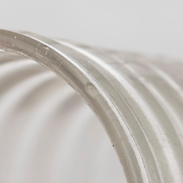 Aino Aalto, snapsglas, 6 st, modell 4056 "Böljeblick" för Karhula Glasbruk 1930-tal.